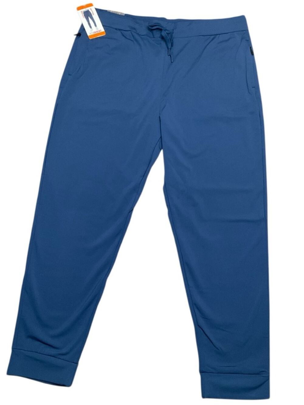 32 Degrees Men’s Tech Jogger Golf Fleece Lining Blue Size XXL NWT